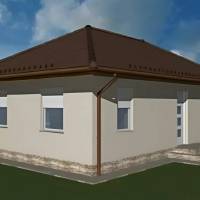 Eladó Hernádon egy új építésű, önálló családi ház