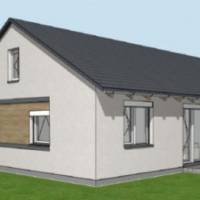 Eladó  telek tervrajzzal, építőanyaggal!