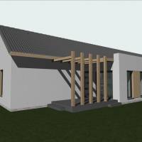 Eladó 64 nm-es ikerház hátsó lakása, Dömsöd ingatlan